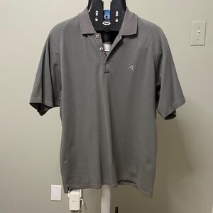 Eastern Mountain Sports Gray Polo Shirt